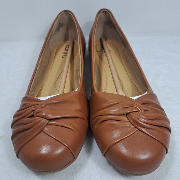 Earth Women's Basic Slip-On‎ Jacci Ballet Flats Brown Size 11M - Picture 1 of 13